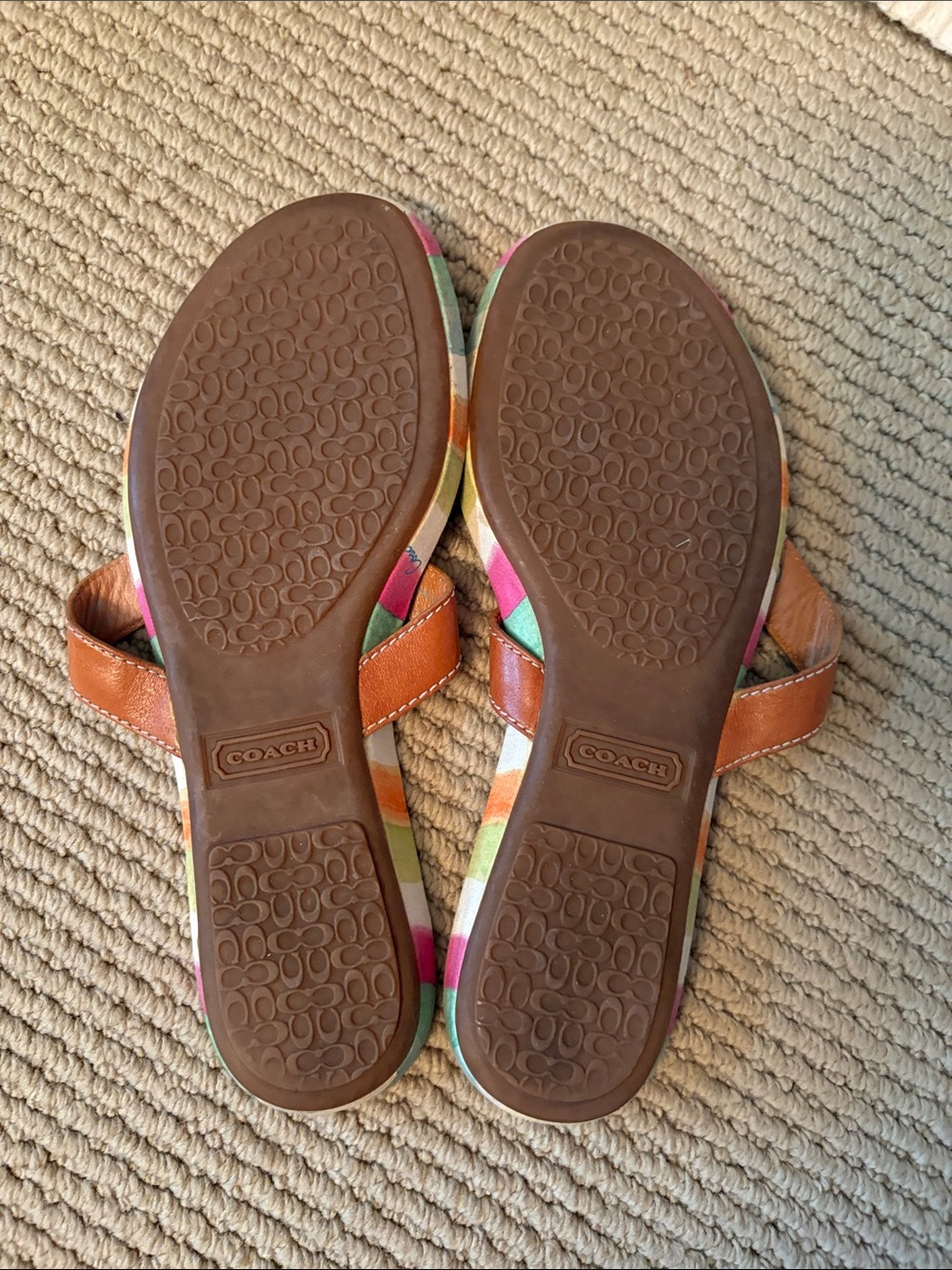 Coach Multicolor Sandals - Picture 3 of 3